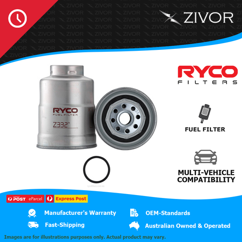 New RYCO Fuel Filter Spin On For NISSAN CABSTAR H40 3.5L FD35 Z332