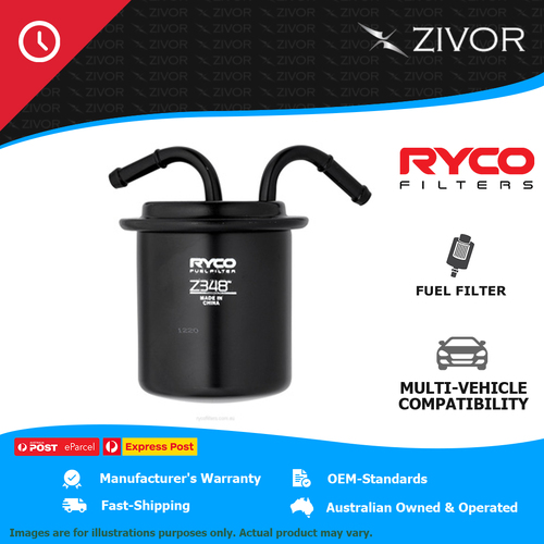 New RYCO Fuel Filter In-Line For SUBARU OUTBACK B2A BG 2.5L EJ25D Z348
