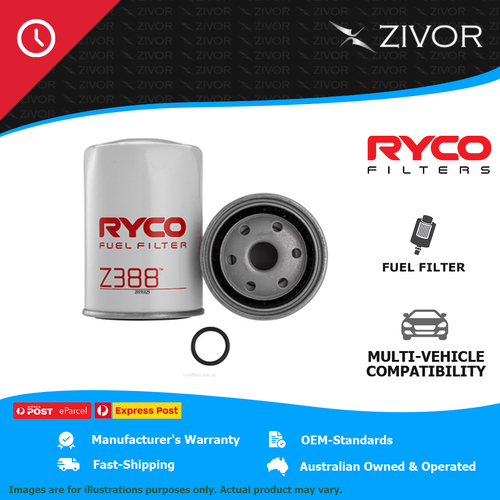 New RYCO Fuel Filter In-Line For NISSAN PATROL 160 MQ/MK 3.3L SD33 Z388