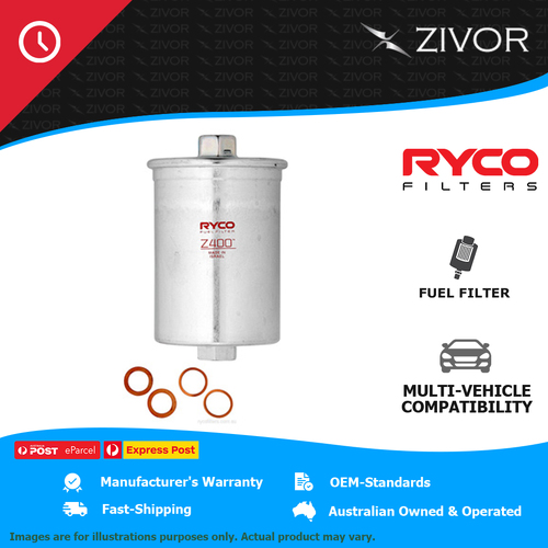 New RYCO Fuel Filter In-Line For AUDI A8 D2 4D 4.2L AQF, AUW Z400