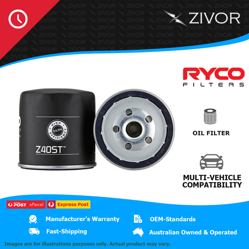 New RYCO Syntec Oil Filter For CHEVROLET CORVETTE C3 5.7L 350 cu.in Chev Z40ST