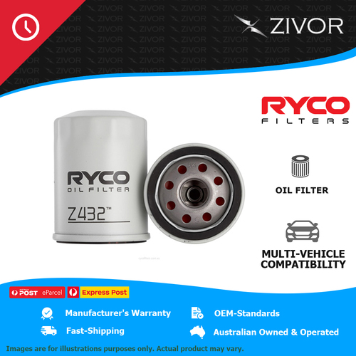 New RYCO Oil Filter Spin On For TOYOTA COROLLA ZZE123R 1.8L 2ZZ-GE Z432