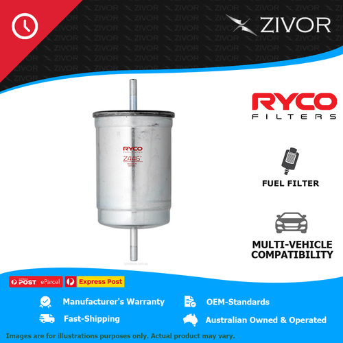 New RYCO Original Manufacture Fuel Filter In-Line For VOLVO 850 2.4L B5254S Z446