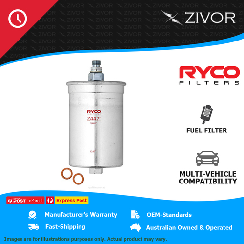 New RYCO Fuel Filter In-Line For MERCEDES-BENZ 260E W124 2.6L M103 Z447