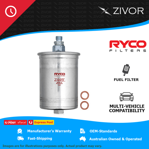 New RYCO Fuel Filter In-Line For MERCEDES-BENZ E280 S124 2.8L M104 Z449