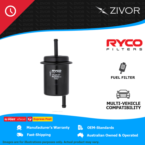 New RYCO Fuel Filter In-Line For MAZDA BRAVO B4000 UN 4.0L 1V Z457