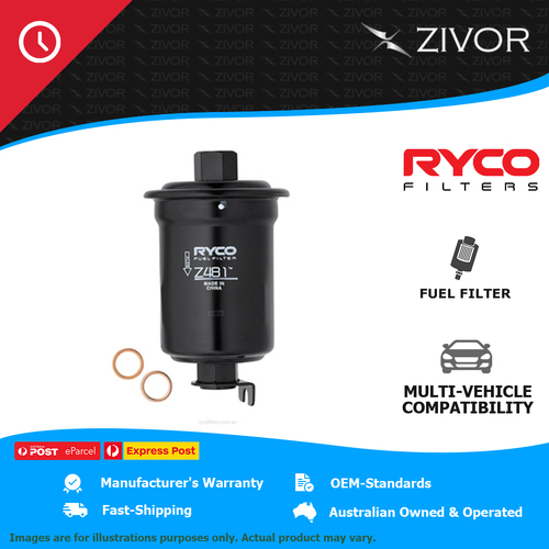 New RYCO Fuel Filter For MITSUBISHI PAJERO NJ 3.0L 6G72 Z481