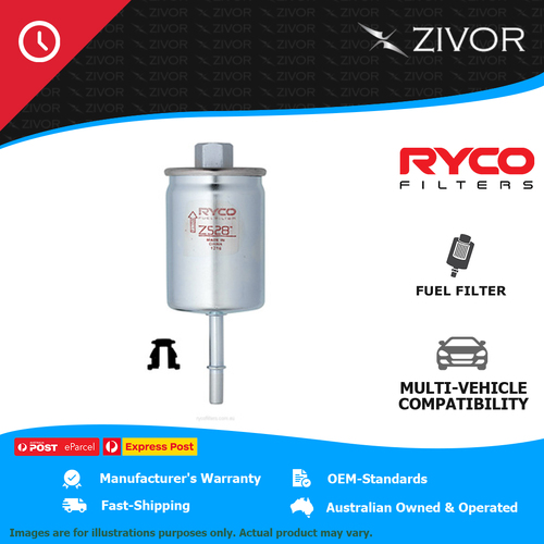 New RYCO Fuel Filter In-Line For FORD FALCON AU III XR6 4.0L Intech VCT Z528