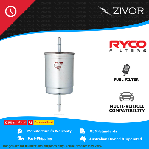 New RYCO Fuel Filter In-Line For VOLVO V40 T4 1.9L B4194T Z548