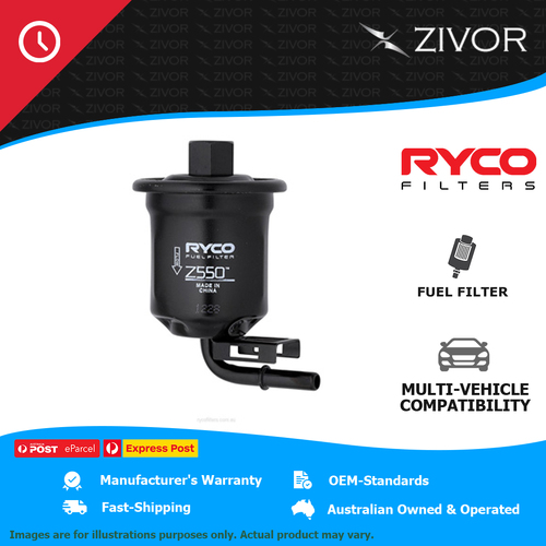 New RYCO Fuel Filter In-Line For LEXUS ES300 MCV20R 3.0L 1MZ-FE Z550