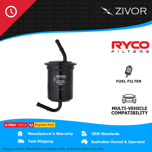 New RYCO Fuel Filter In-Line For KIA SPORTAGE JA 2.0L FE Z568