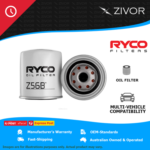 New RYCO Oil Filter Spin On For MITSUBISHI MAGNA TS 2.6L 4G54 Z56B