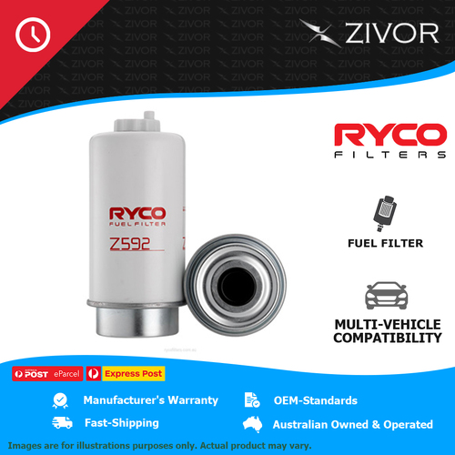 New RYCO Fuel Filter For FORD TRANSIT VH-VJ 2.4L Duratorq H9FA Z592