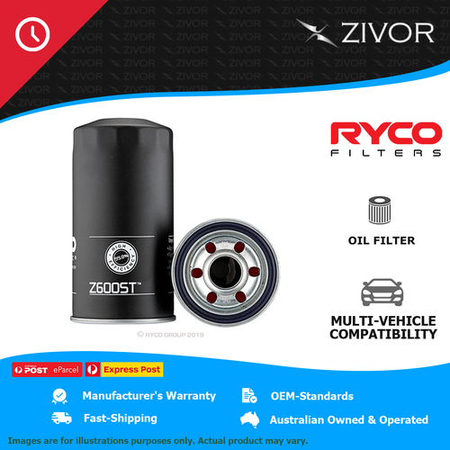 New RYCO Syntec Oil Filter For HOLDEN COLORADO RC 3.0L 4JJ1-TC Z600ST