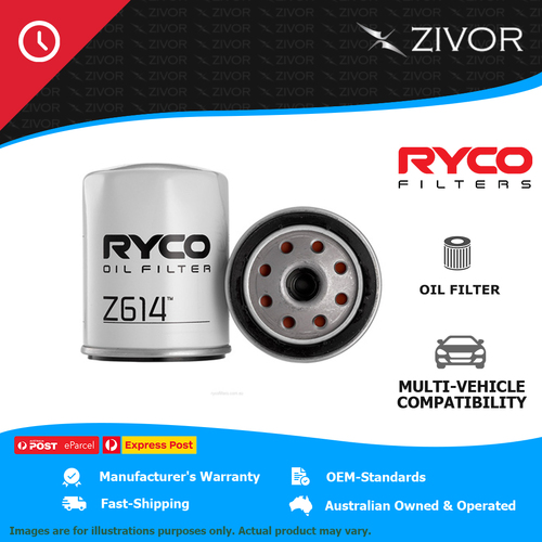 New RYCO Oil Filter Spin On For LAND ROVER DEFENDER L316 90 TD5 Z614