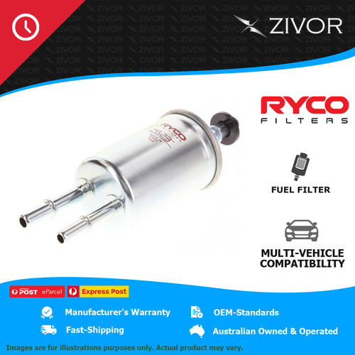 New RYCO Fuel Filter In-Line For FORD EXPLORER UX 4.6L 281 cu.in Modular Z623