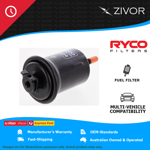 New RYCO Fuel Filter In-Line For TOYOTA LANDCRUISER FZJ78R 4.5L 1FZ-FE Z624