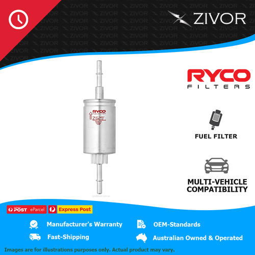New RYCO Fuel Filter In-Line For FORD FIESTA WQ XR4 2.0L Duratec N4JB Z629