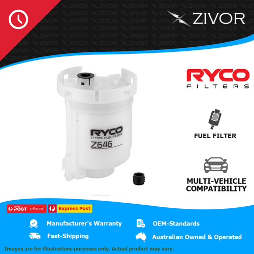 New RYCO Fuel Filter For TOYOTA AVALON MCX10R 3.0L 1MZ-FE Z646