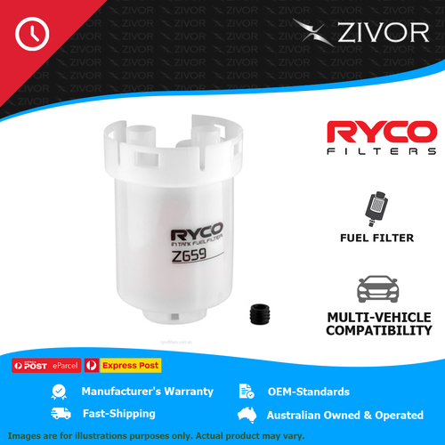 New RYCO Fuel Filter For TOYOTA ECHO NCP12R 1.5L 1NZ-FE Z659
