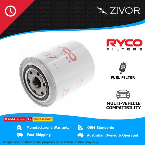 New RYCO Fuel Filter Spin On For HINO DUTRO XZU434R 8500 4.6L S05C Z687