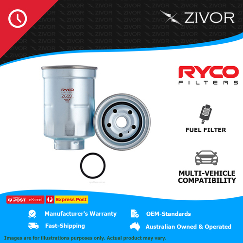 New RYCO Fuel Filter For MITSUBISHI PAJERO NS 3.2L 4M41 Di-D Z699
