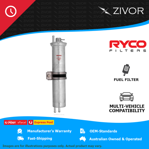 New RYCO Fuel Filter In-Line For BMW X5 E70 XDRIVE 30d 3.0L N57 D30 A Z702