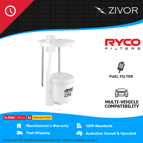 New RYCO Fuel Filter - In tank For TOYOTA AURION GSV40R 3.5L 2GR-FE Z708