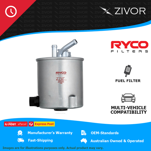 New RYCO Fuel Filter In-Line For NISSAN PATROL Y61 GU 3.0L ZD30DDTi Euro4 Z712