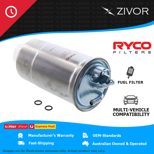 New RYCO Fuel Filter In-Line For VOLKSWAGEN LT35 2D 2.5L ANJ, AVR Z714