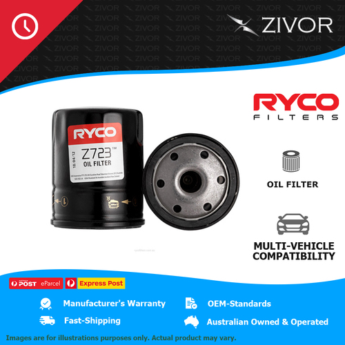 New RYCO lubrication system Oil Filter Spin On For FIAT 124 1.4L 1400 Z723