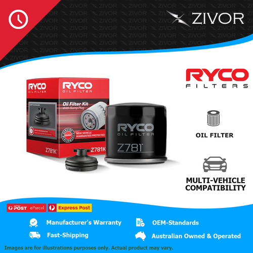 New RYCO lubrication system Oil Filter For VOLVO V60 T4 1.6L B4164T Z781K