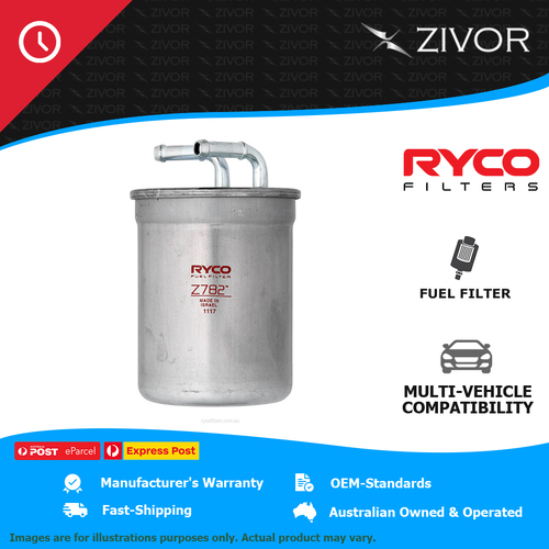 New RYCO Original Manufacture Fuel Filter In-Line For AUDI A1 8X 1.6L CAYB Z782