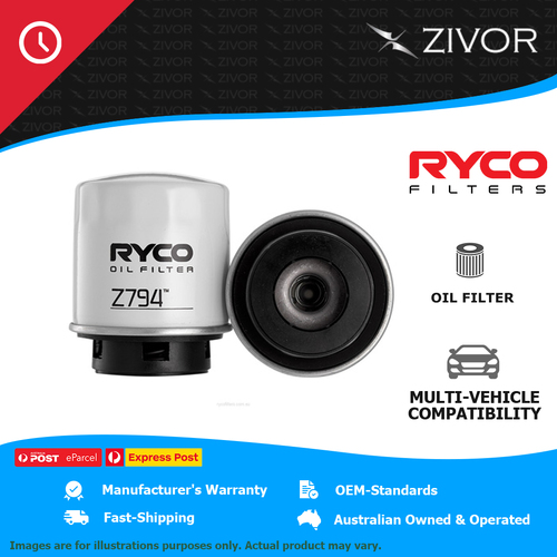 New RYCO lubrication system Oil Filter Spin On For AUDI A1 8X 1.4L CAXA Z794