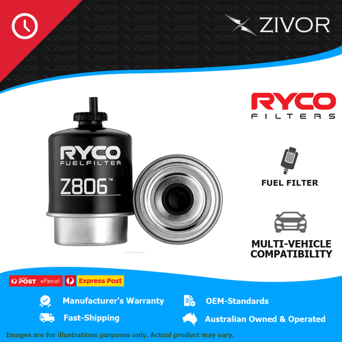 New RYCO Fuel Filter For MASSEY FERGUSON MF6280 6.0L 1006-60TW-Phaser210T Z806