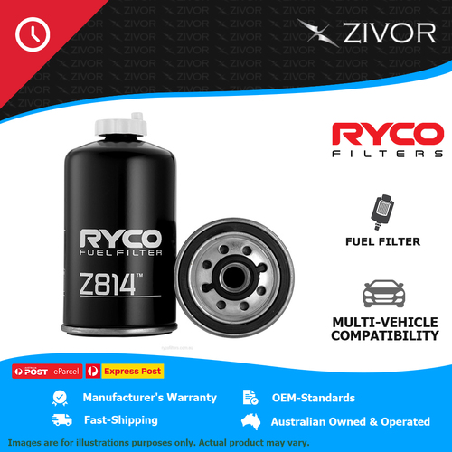 New RYCO Fuel Filter Spin On For SCANIA T113M 11.0L DSC11 Z814