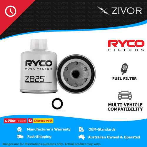 New RYCO Fuel Filter Spin On For BOBCAT E35 1.8L D1803-M Z825