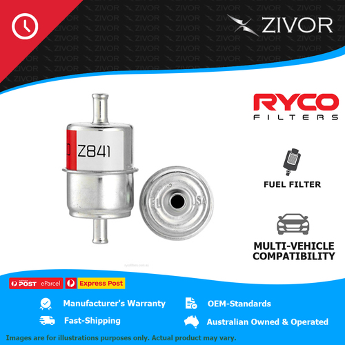 New RYCO Fuel Filter Spin On .1kg original manufacturer standard Z841