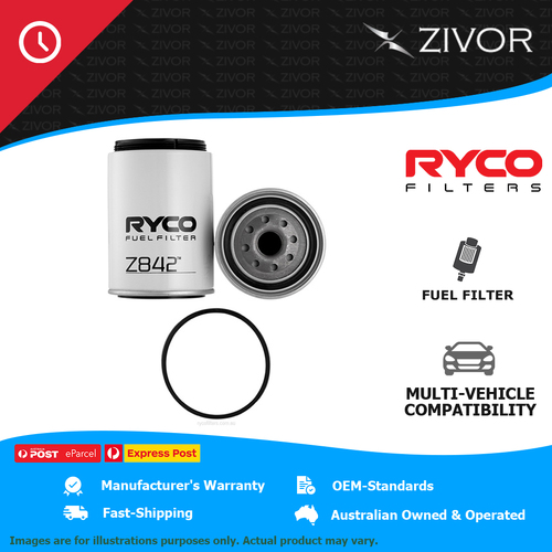 New RYCO Fuel Filter Spin On For DAF 95 SERIES 11.5L WS# 12v Z842