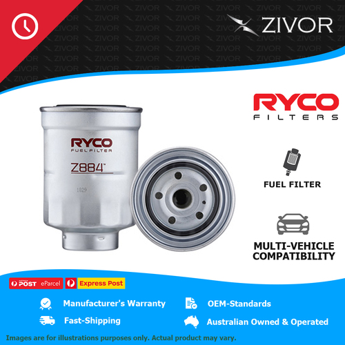 New RYCO Fuel Filter Spin On For SUBARU FORESTER S4 SJ 2.0L EE20 Z884