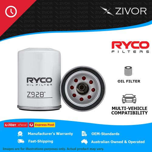 New RYCO Oil Filter Spin On For FORD F150 RAPTOR 3.5L EcoBoost Z928