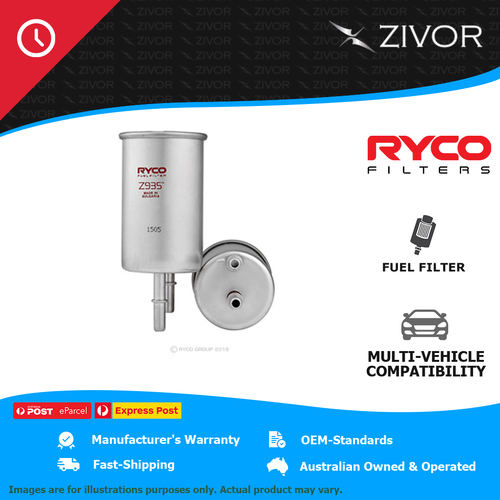 New RYCO Fuel Filter In-Line For VOLVO S60 D4 2.0L D4204T5 Z935