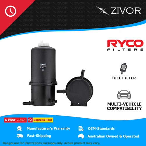 New RYCO Fuel Filter For VOLKSWAGEN AMAROK 2H#, S#B TDI340 2.0L CNFB Z951