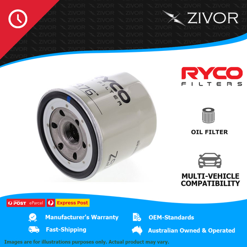New RYCO Oil Filter Spin On .55kg lubrication system Longer Life - Quality Z976
