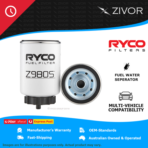New RYCO Fuel Water Seperator For FORD RANGER PX 2.2L Duratorq TDCi P4AT Z980S