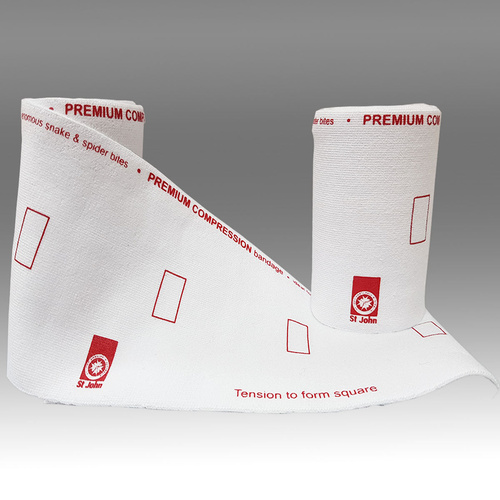 ST JOHN Premium Compression Bandage 10cm First Aid Medical Support #106401