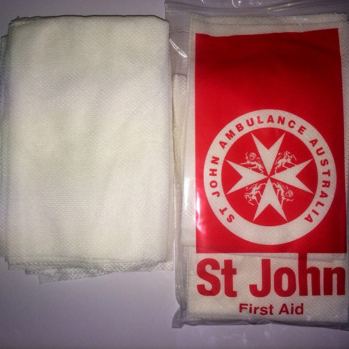 ST JOHN Disposable Towels 6 Pack Emergency First Aid Hygiene Supplies #3190