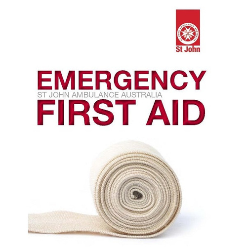 ST JOHN Emergency First Aid Book Medical Emergency Response Guide #3225
