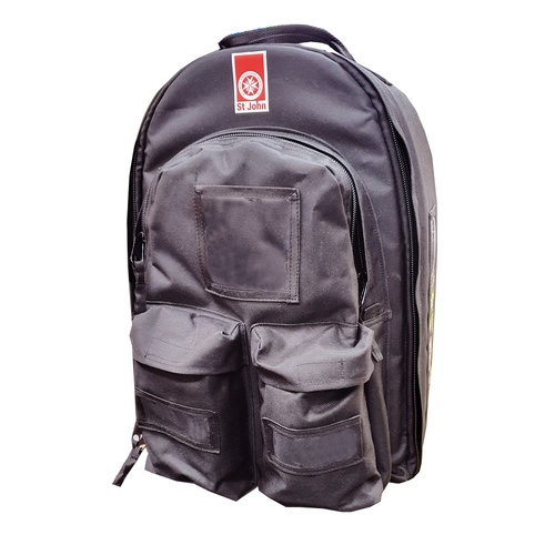 ST JOHN First Aid Backpack 25L Emergency Medical Equipment Storage #4540