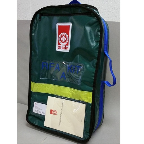 ST JOHN RFA Blue Backpack First Aid Emergency Medical Equipment #454004